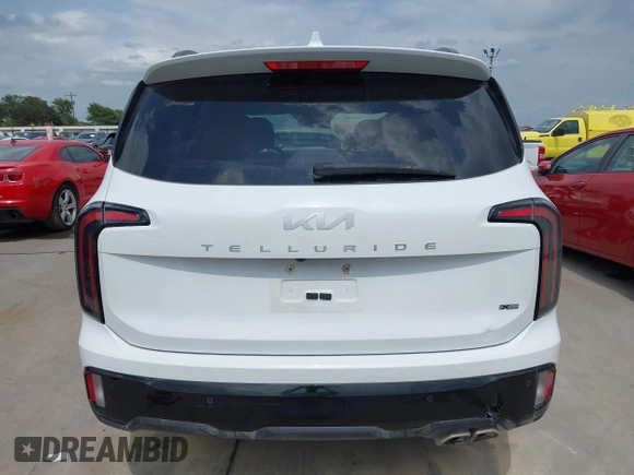 2024 Kia Telluride EX X-Line with VIN 5XYP3DGC4RG483058, listed as a IAAI auction lot 42070627 with 15,690 mi miles and . Bid and sale history available at DreamBid. Image 17.