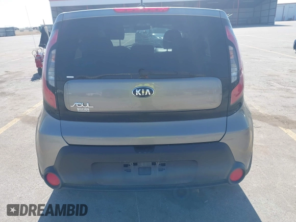 2015 Kia Soul + with VIN KNDJP3A53F7165066, listed as a IAAI auction lot 41790238 with 98,569 mi miles and . Bid and sale history available at DreamBid. Image 16.