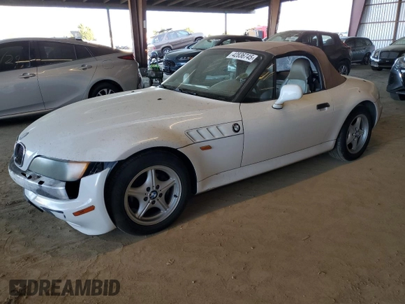 1997 BMW 3 Series 1.9L with VIN 4USCH7324VLB83708, listed as a Copart auction lot 42836745 with 220,898 mi miles and Clean Title. Bid and sale history available at carsss.com. Image 1.