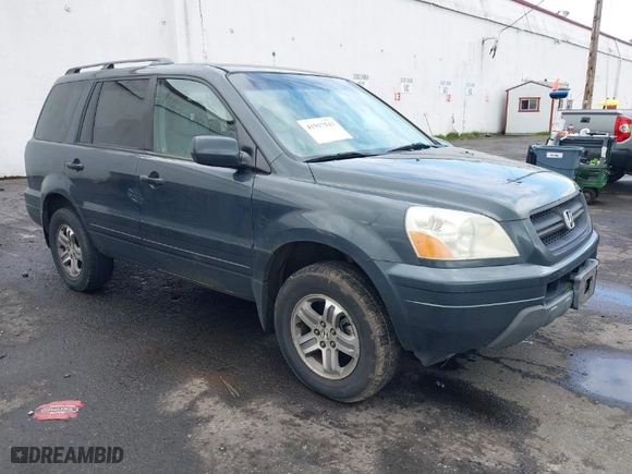 2003 Honda Pilot EX with VIN 2HKYF18573H589899, listed as a IAAI auction lot 41917543 with 211,123 mi miles. Bid and sale history available at carsss.com. Image 1.