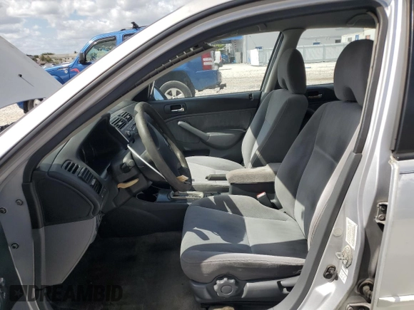 2003 Honda Civic LX with VIN 2HGES16563H568571, listed as a Copart auction lot 53802225 with 0 mi miles and Salvage Title. Bid and sale history available at carsss.com. Image 7.