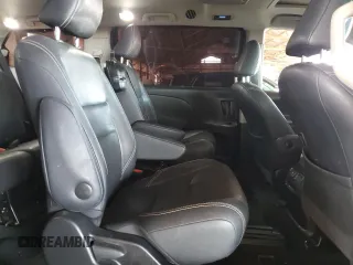 2017 Toyota Sienna SE with VIN 5TDXZ3DC7HS785250, listed as a Copart auction lot 57009695 with 79,691 mi miles and Salvage title. Bid and sale history available at DreamBid. Image 11.