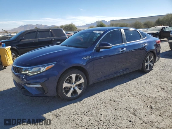2020 Kia Optima LX with VIN 5XXGT4L38LG414245, listed as a Copart auction lot 41625905 with 47,658 mi miles and Salvage Title. Bid and sale history available at carsss.com. Image 1.