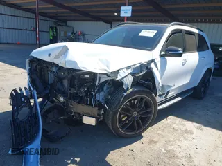 2025 Mercedes-Benz GLS 450 with VIN 4JGFF5KE5SB338205, listed as a IAAI auction lot 41748715 with 3,796 mi miles and . Bid and sale history available at DreamBid. Image 6.