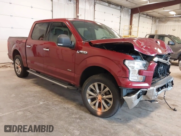 2017 Ford F-150 XL z VIN 1FTEW1EP7HFA03972, wystawiony jako IAAI lot #42534889 z przebiegiem 116 720 mil mil oraz . Historia ofert i sprzedaży dostępna na DreamBid. Obrazek 1.
