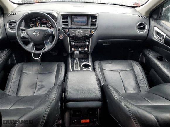 2015 Nissan Pathfinder Platinum with VIN 5N1AR2MM8FC712066, listed as a Copart auction lot 73313034 with 131,496 mi miles and Salvage Title. Bid and sale history available at carsss.com. Image 8.