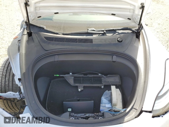 2019 Tesla Model 3 Long Range with VIN 5YJ3E1EB2KF195120, listed as a Copart auction lot 53129415 with 81,071 mi miles and Salvage Title. Bid and sale history available at DreamBid. Image 11.