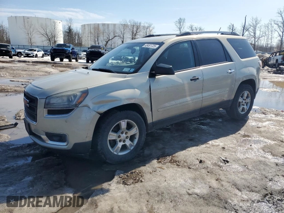 2014 GMC Acadia SLE с VIN 1GKKVNED5EJ359658, выставлен на аукционе Copart как лот 48461725 с пробегом 96 408 миль миль и Списание • Salvage title. История ставок и продаж доступна на DreamBid. Изображение 1.