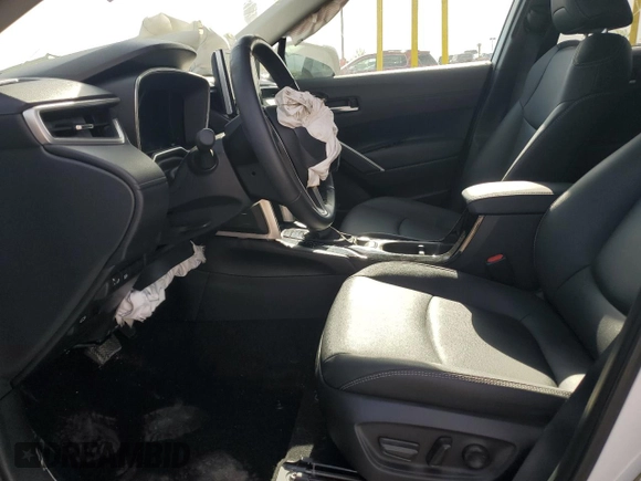 2024 Toyota Corolla Cross XLE with VIN 7MUDAABG2RV105251, listed as a Copart auction lot 55973225 with 8,702 mi miles and Salvage title. Bid and sale history available at DreamBid. Image 7.