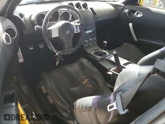 2005 Nissan 350Z Touring with VIN JN1AZ34EX5M652872, listed as a Copart auction lot 52520485 with 162,986 mi miles and Clean Title. Bid and sale history available at carsss.com. Image 8.