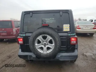 2019 Jeep Wrangler Unlimited Sport with VIN 1C4HJXDG8KW603584, listed as a Copart auction lot 86677784 with 85,182 mi miles and Salvage title. Bid and sale history available at DreamBid. Image 6.