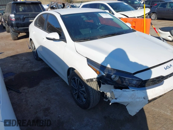 2024 Kia Forte LXS with VIN 3KPF24AD7RE818472, listed as a IAAI auction lot 41133832 with 4,107 mi miles and . Bid and sale history available at DreamBid. Image 1.