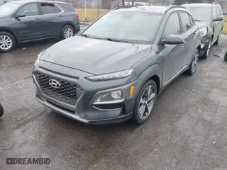 2020 Hyundai Kona Limited with VIN KM8K3CA56LU414081, listed as a IAAI auction lot 41489928 with 63,090 mi miles. Bid and sale history available at carsss.com. Image 2.