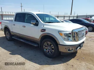 2017 Nissan Titan SV with VIN 1N6AA1E5XHN532587, listed as a IAAI auction lot 42019155 with 90,496 mi miles and . Bid and sale history available at DreamBid. Image 1.