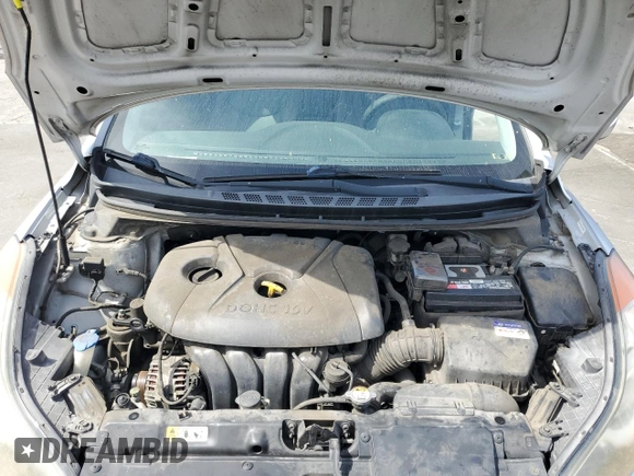2013 Hyundai Elantra Limited with VIN KMHDH4AEXDU554233, listed as a Copart auction lot 56583285 with 183,759 mi miles and Clean Title. Bid and sale history available at DreamBid. Image 11.