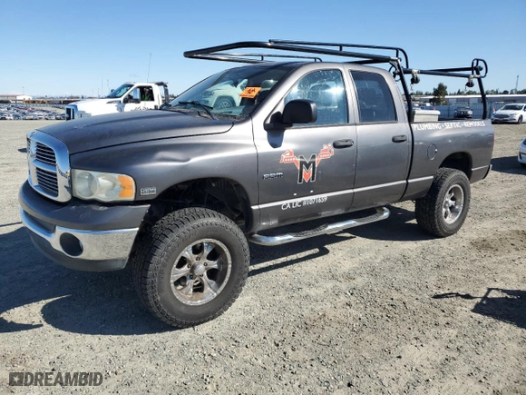 2003 Dodge Ram 1500 ST with VIN 1D7HU18D33J650840, listed as a Copart auction lot 48255225 with 0 mi miles and Clean Title. Bid and sale history available at carsss.com. Image 1.