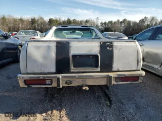 1981 Chevrolet El Camino with VIN 1GCCW80JXBD431816, listed as a Copart auction lot 46290535 with 22,666 mi miles and Salvage Title. Bid and sale history available at carsss.com. Image 6.
