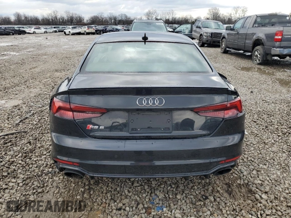 2018 Audi RS 5 z VIN WUAPWAF59JA904790, wystawiony jako Copart lot #87278914 z przebiegiem 81 481 mil mil oraz Szkoda całkowita • Salvage title. Historia ofert i sprzedaży dostępna na DreamBid. Obrazek 6.