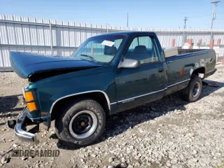1997 GMC Sierra 1500 SL with VIN 1GTEC14WXVZ505001, listed as a Copart auction lot 53973435 with 217,305 mi miles and Non Repairable. Bid and sale history available at DreamBid. Image 1.