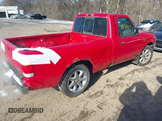 1999 Ford Ranger XL with VIN 1FTYR10V8XPB69520, listed as a IAAI auction lot 41646402 with 226,385 mi miles. Bid and sale history available at carsss.com. Image 4.