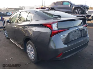 2020 Toyota Prius L Eco with VIN JTDKARFU9L3122010, listed as a IAAI auction lot 41969655 with 76,250 mi miles. Bid and sale history available at carsss.com. Image 3.