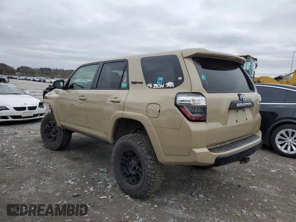 2016 Toyota 4Runner Limited with VIN JTEBU5JR5G5294673, listed as a Copart auction lot 50868695 with 142,527 mi miles and Salvage Title. Bid and sale history available at DreamBid. Image 2.
