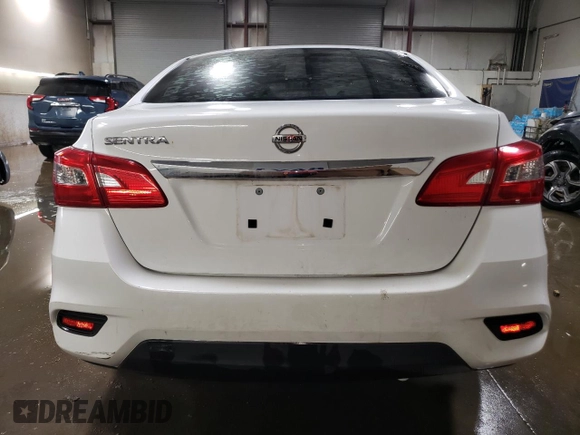 2017 Nissan Sentra SV with VIN 3N1AB7APXHY346855, listed as a Copart auction lot 50749045 with 78,119 mi miles and Salvage Title. Bid and sale history available at DreamBid. Image 6.