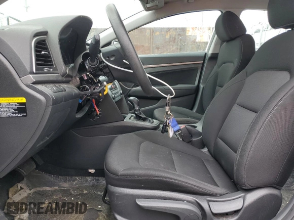 2018 Hyundai Elantra SEL with VIN 5NPD84LF8JH298500, listed as a Copart auction lot 54723435 with 53,803 mi miles and Salvage Title. Bid and sale history available at DreamBid. Image 7.