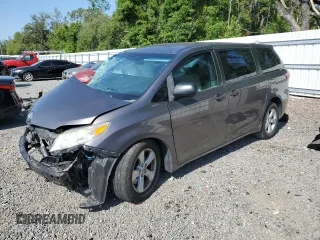 2015 Toyota Sienna L with VIN 5TDZK3DC3FS565873, listed as a Copart auction lot 53483495 with Not Provided miles and Salvage Title. Bid and sale history available at carsss.com. Image 1.