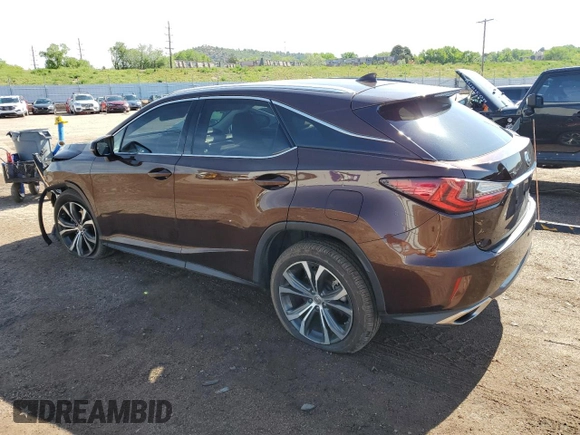 2017 Lexus RX 350 with VIN 2T2BZMCA4HC057387, listed as a Copart auction lot 58075095 with 23,492 mi miles and Salvage title. Bid and sale history available at DreamBid. Image 2.