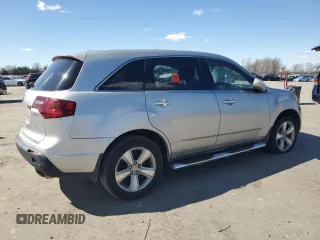 2010 Acura MDX Technology Pkg with VIN 2HNYD2H69AH515503, listed as a Copart auction lot 49153865 with 161,484 mi miles and Salvage Title. Bid and sale history available at carsss.com. Image 3.