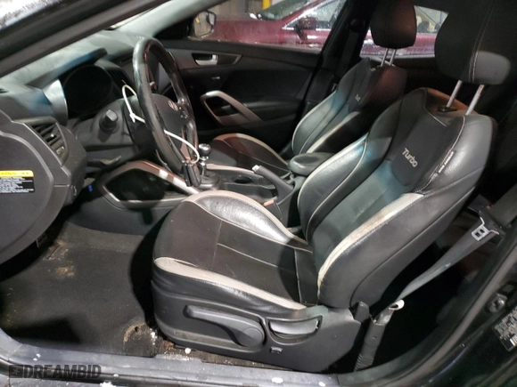 2014 Hyundai Veloster Turbo with VIN KMHTC6AE8EU182785, listed as a Copart auction lot 41662745 with 89,228 mi miles and Clean Title. Bid and sale history available at carsss.com. Image 7.