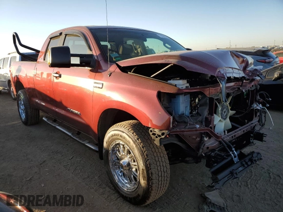 2009 Toyota Tundra 4WD Truck with VIN 5TFBW54189X087674, listed as a Copart auction lot 77690634 with 21,208 mi miles and Salvage Title. Bid and sale history available at carsss.com. Image 4.