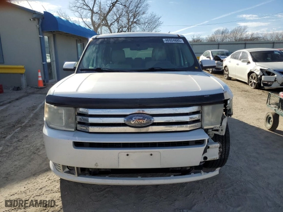 2010 Ford Flex SEL with VIN 2FMGK5CC0ABA91732, listed as a Copart auction lot 46924885 with 218,177 mi miles and Salvage Title. Bid and sale history available at carsss.com. Image 5.