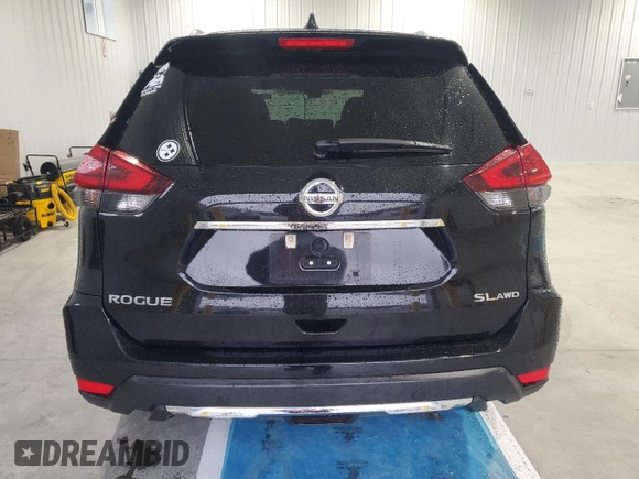 2020 Nissan Rogue SL with VIN 5N1AT2MV8LC720545, listed as a Copart auction lot 52154615 with 97,452 mi miles and Salvage Title. Bid and sale history available at DreamBid. Image 6.