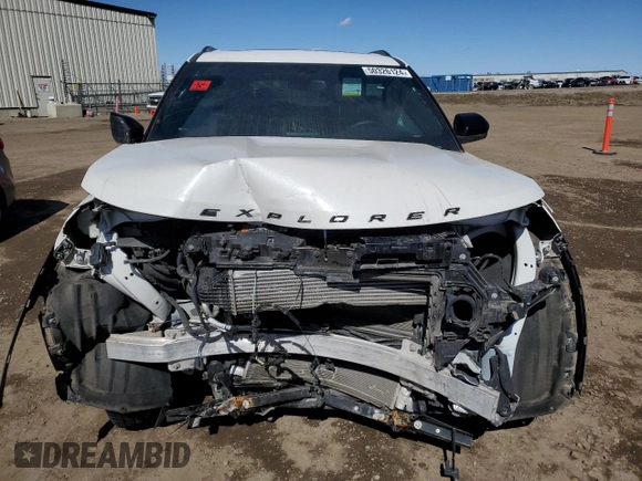 2022 Ford Explorer ST-Line with VIN 1FMSK8KH6NGB60656, listed as a Copart auction lot 50326124 with Not provided miles and Salvage title. Bid and sale history available at DreamBid. Image 5.