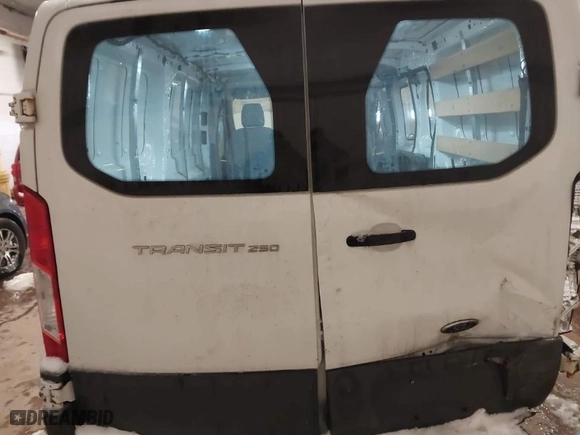 2016 Ford Transit Cargo Van with VIN 1FTYR1ZM1GKB35717, listed as a IAAI auction lot 41711883 with 183,157 mi miles. Bid and sale history available at carsss.com. Image 16.