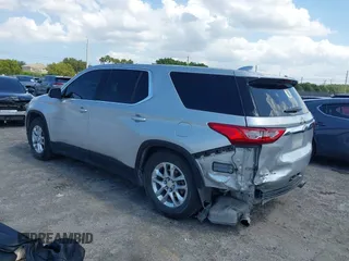 2020 Chevrolet Traverse LS with VIN 1GNERFKW9LJ167575, listed as a IAAI auction lot 42026375 with 62,454 mi miles. Bid and sale history available at carsss.com. Image 3.