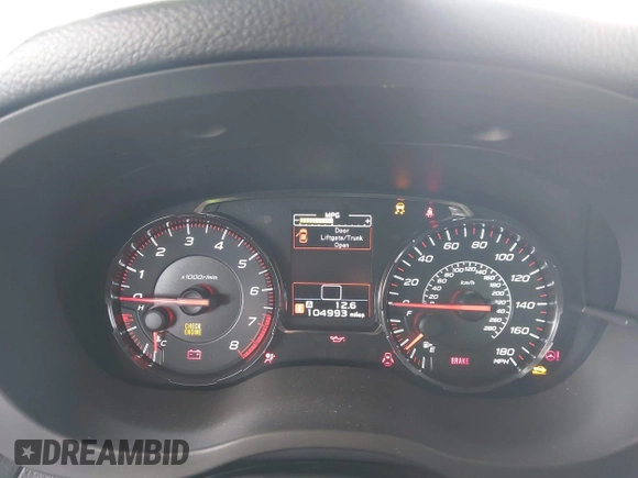 2020 Subaru WRX с VIN JF1VA1A60L9808981, выставлен на аукционе IAAI как лот 42128331 с пробегом 104 993 миль миль и . История ставок и продаж доступна на DreamBid. Изображение 7.