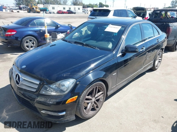 2012 Mercedes-Benz C-Class C 250 Sport with VIN WDDGF4HB4CA644826, listed as a IAAI auction lot 41838602 with 144,769 mi miles. Bid and sale history available at carsss.com. Image 18.