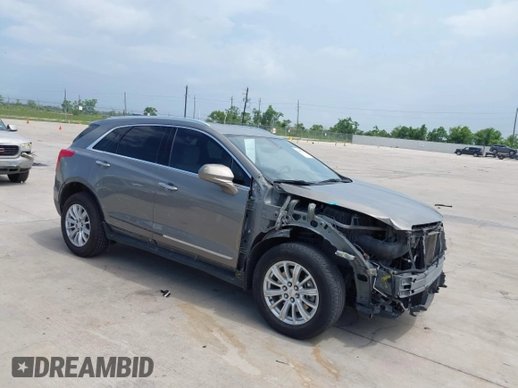 2018 Cadillac XT5 FWD with VIN 1GYKNARS5JZ145739, listed as a IAAI auction lot 42443337 with 50,917 mi miles and . Bid and sale history available at DreamBid. Image 1.