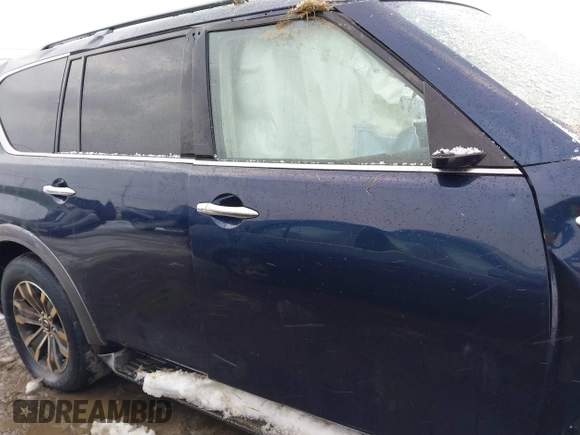 2020 Nissan Armada SL with VIN JN8AY2NC5LX519119, listed as a IAAI auction lot 41447880 with 100,862 mi miles. Bid and sale history available at carsss.com. Image 13.