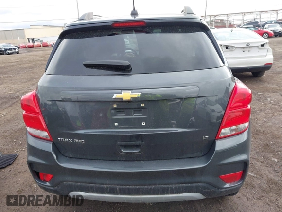 2018 Chevrolet Trax LT with VIN KL7CJPSB0JB664030, listed as a IAAI auction lot 41869632 with 68,710 mi miles. Bid and sale history available at carsss.com. Image 16.