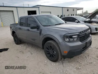 2024 Ford Maverick XLT with VIN 3FTTW8H3XRRA80896, listed as a Copart auction lot 59260445 with 25,629 mi miles and Salvage title. Bid and sale history available at DreamBid. Image 4.