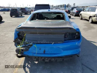 2021 Ford Mustang GT with VIN 1FA6P8CF6M5156028, listed as a Copart auction lot 59390225 with 34,824 mi miles and Non repairable. Bid and sale history available at DreamBid. Image 6.