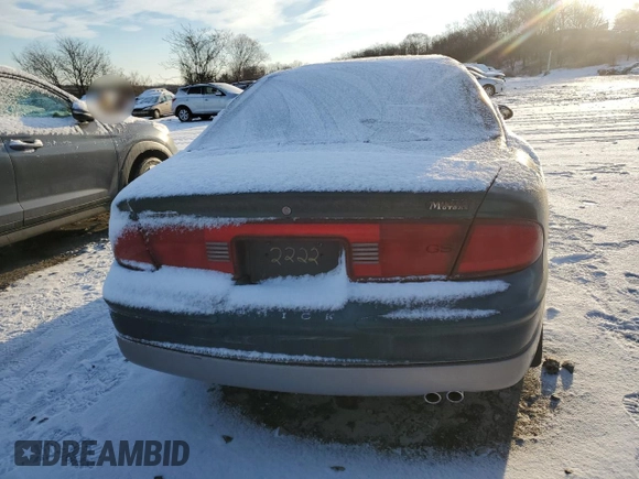 2000 Buick Regal GS with VIN 2G4WF5519Y1172126, listed as a Copart auction lot 89124315 with 0 mi miles and Non Repairable. Bid and sale history available at carsss.com. Image 6.
