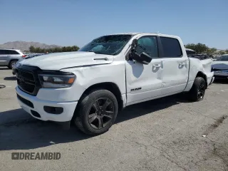 2022 Ram 1500 Lone Star with VIN 1C6RREFM8NN253797, listed as a Copart auction lot 71317914 with 79,615 mi miles and Salvage title. Bid and sale history available at DreamBid. Image 1.