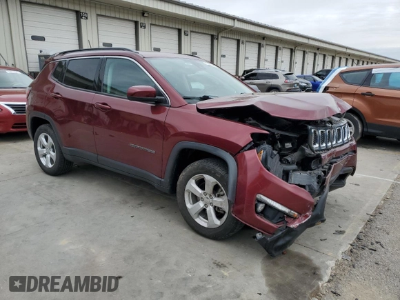 2021 Jeep Compass Latitude z VIN 3C4NJDBB4MT593377, wystawiony jako Copart lot #53428805 z przebiegiem 69 453 mil mil oraz Szkoda całkowita • Salvage title. Historia ofert i sprzedaży dostępna na DreamBid. Obrazek 4.