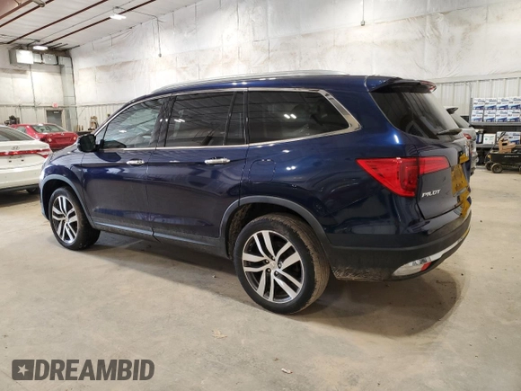 2016 Honda Pilot Touring with VIN 5FNYF6H98GB024940, listed as a Copart auction lot 50231135 with 102,850 mi miles and Non Repairable. Bid and sale history available at carsss.com. Image 2.