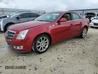 2009 Cadillac CTS AWD w/1SA with VIN 1G6DG577990129125, listed as a Copart auction lot 74053194 with 0 mi miles and Salvage Title. Bid and sale history available at carsss.com. Image 1.